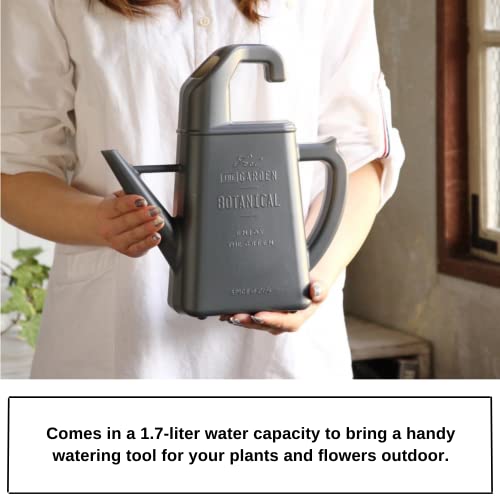 SPICE OF LIFE Hook Watering Can for Plants - Beige - 1.7L Capacity, Easy Fill Opening, Narrow Size, Grip Handle, Hook for Storage, Straight Spout, Lightweight, Home Essentials, Lawn and Garden Tool - Image 6