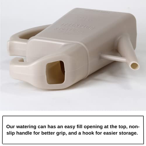 SPICE OF LIFE Hook Watering Can for Plants - Beige - 1.7L Capacity, Easy Fill Opening, Narrow Size, Grip Handle, Hook for Storage, Straight Spout, Lightweight, Home Essentials, Lawn and Garden Tool - Image 5