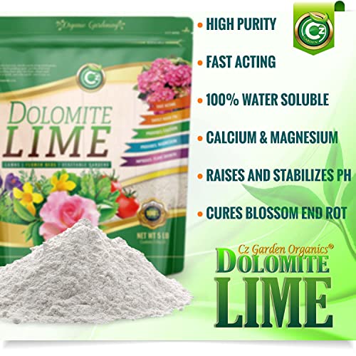 Organic Dolomite Lime - Garden Soil Amendment Fertilizer for Plants. Calcium/Magnesium Additive. Safely Raise and… - Image 4
