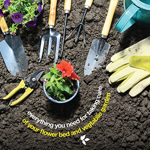 Gardening Tools Set of 10 - Complete Garden Tool Kit Comes With Bag & Gloves,Garden Tool Set with Spray-Bottle Indoors & Outdoors - Durable Garden Tools Set Ideal Garden Tool Kit Gifts for Women & Men - Image 5