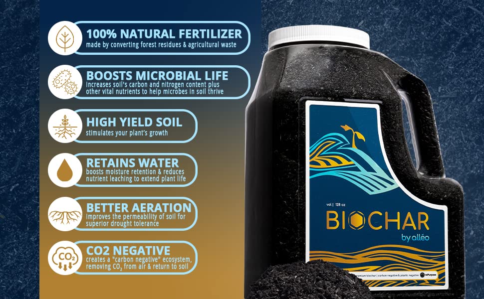 ALLÉO - Superchar - Premium Charcoal Soil Amendment - High-Yield Organic Fertilizer Supplement - All Natural Enhancer… - Image 6